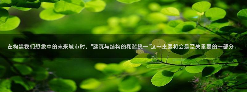威九国际黑钱：在构建我们想象中的未来城市时，\