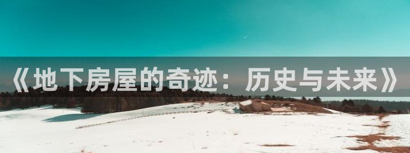 78mapp威九国际成全视频：《地下房屋的奇迹：历史与未来》