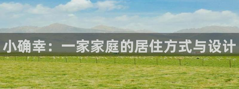 威九国际app哪个地方：小确幸：一家家庭的居住方式与设计