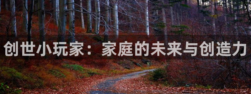 威九国际Info：创世小玩家：家庭的未来与创造力
